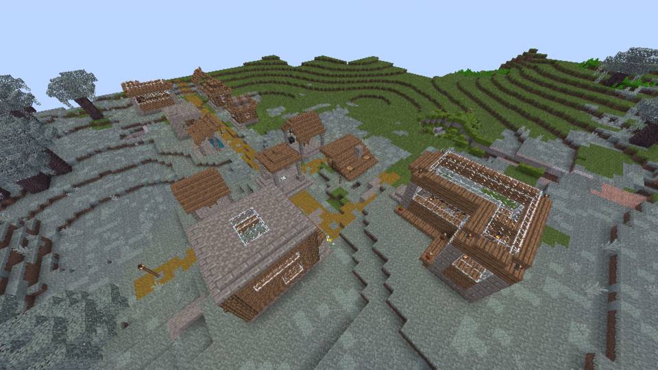 A screenshot of my "fallback village".